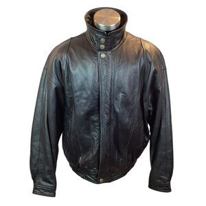 Leather Limited Thermolite Active Liner Moto Leather Jacket Black Mens Large